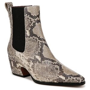 NEW IN BOX Franco Sarto Vianca Snakeskin Ankle Boots